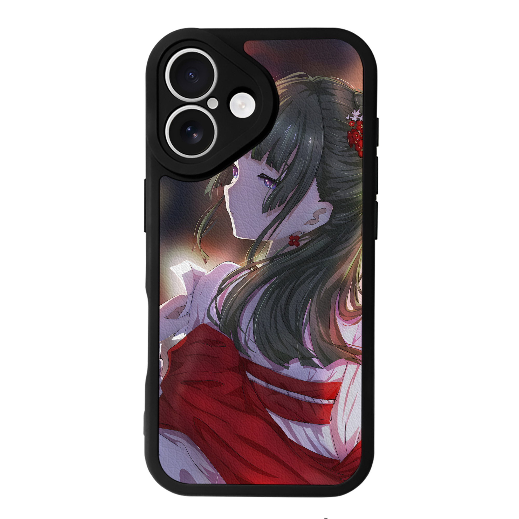 （画像用） 薬屋のひとりごと The Apothecary Diaries 【iPhone 16シリーズ対応】シリコンスマホケース（レザー調） 材質：シリコン